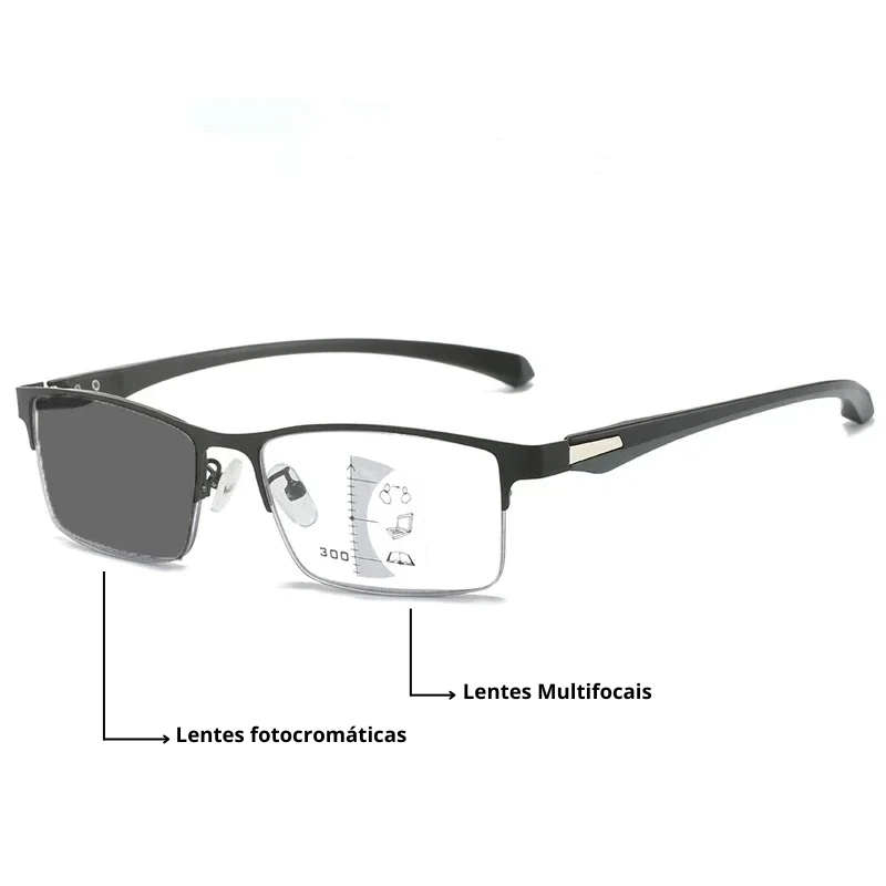 Lunettes Multifocales Cavalier Pro Vision + Verres Photochromiques - Dernières Unités