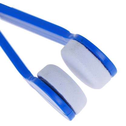 Brosse de Nettoyage pour Lunettes 2-en-1 en Microfibre