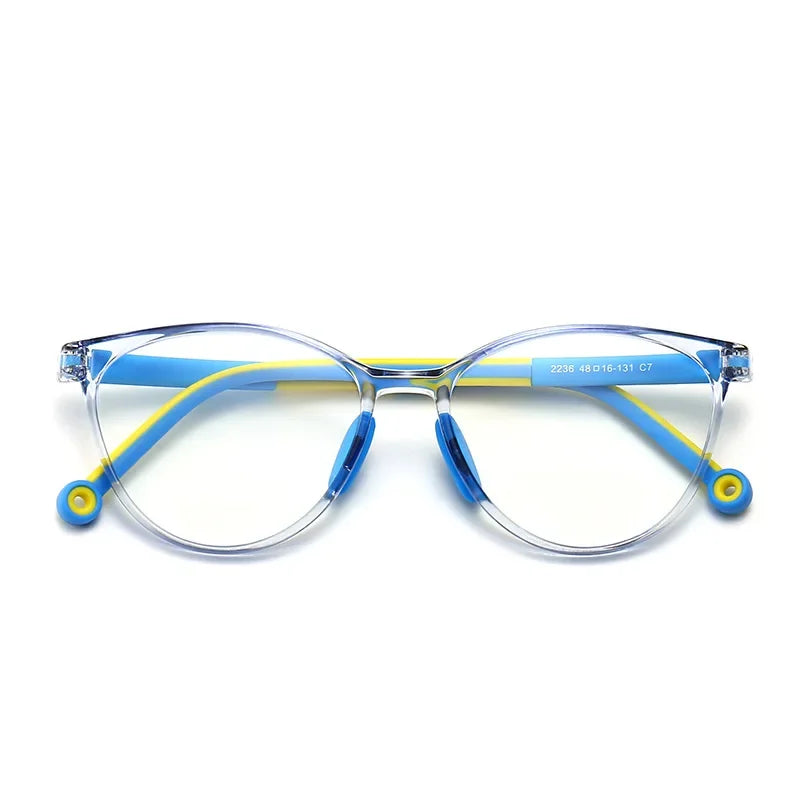 Lunettes de Papillon pour Enfants - Protection Contre la Lumière Bleue