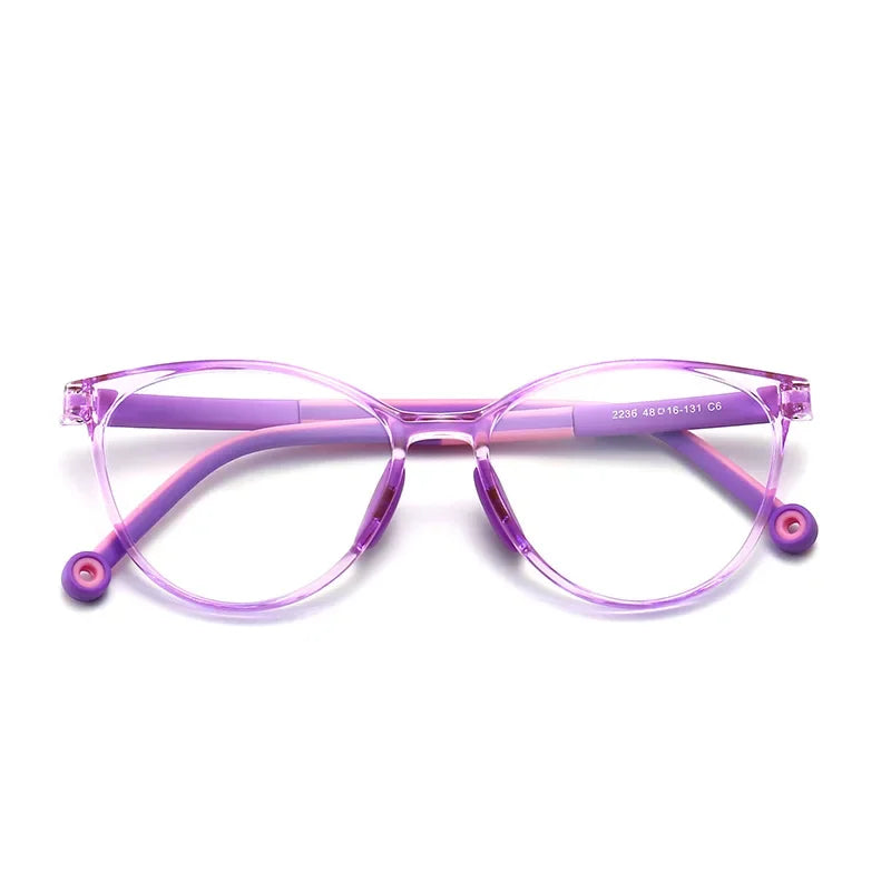 Lunettes de Papillon pour Enfants - Protection Contre la Lumière Bleue