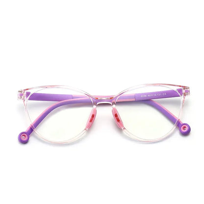 Lunettes de Papillon pour Enfants - Protection Contre la Lumière Bleue