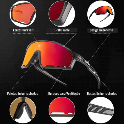 Lunettes de Soleil Sportives